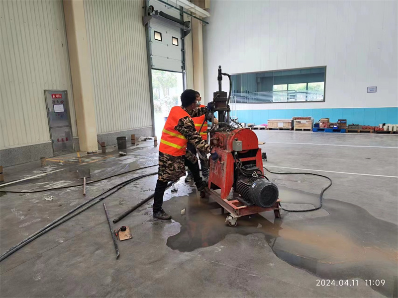 盘锦厂房地面下沉塌陷注浆加固施工